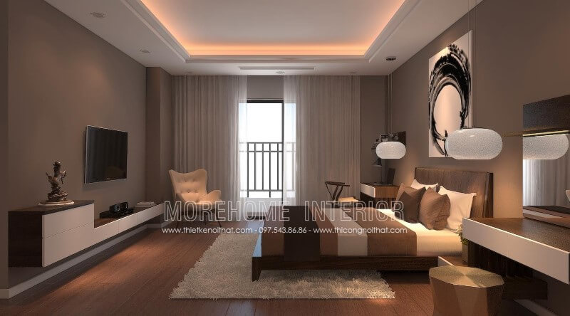 Sản phẩm giường ngủ có chân bằng gỗ óc chó hiện đại này là sản phẩm giường óc chó nổi bật trong năm 2020 Mẫu giường ngủ gỗ óc chó tự nhiên sang trọng