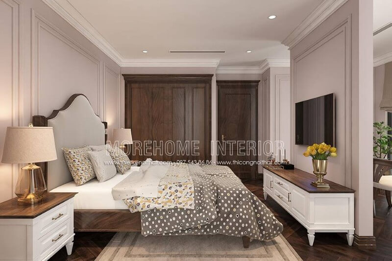 Giường ngủ gỗ óc chó