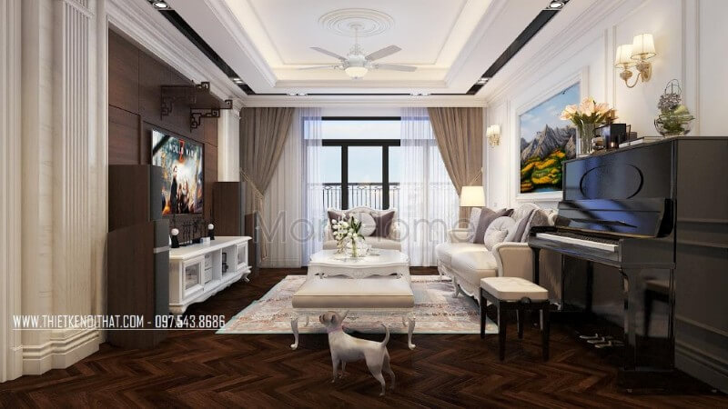 Thiết kế nội thất chung cư cao cấp