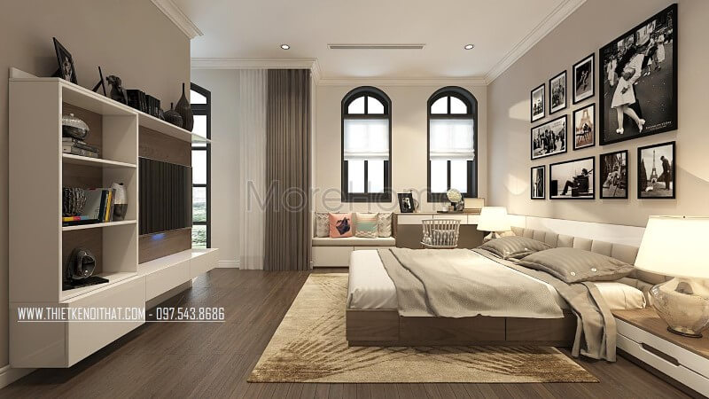Giường ngủ hiện đại Giường ngủ hiện đại