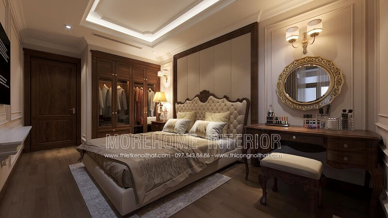 Mẫu giường ngủ bọc da đẹp cao cấp tại Hà Nội