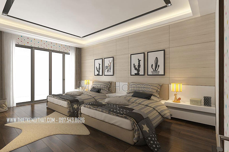 Thiết kế phòng ngủ hiện đại