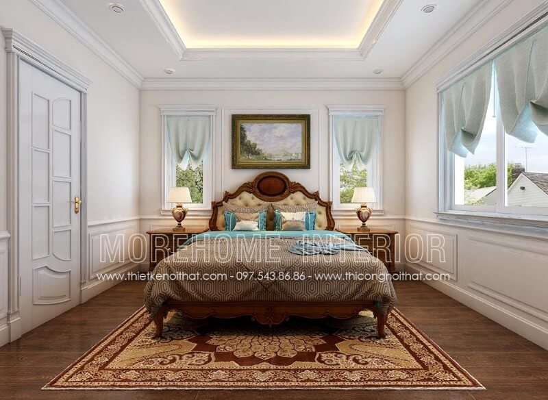 Giường ngủ gỗ óc chó tự nhiên Giường gỗ óc chó tự nhiên