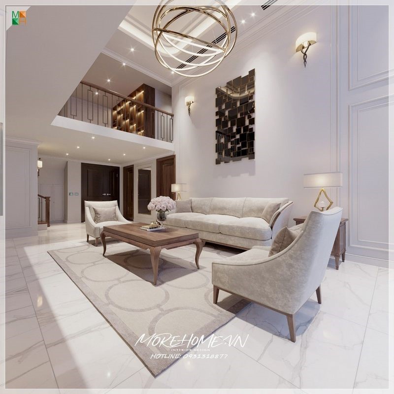 Sofa gỗ nỉ