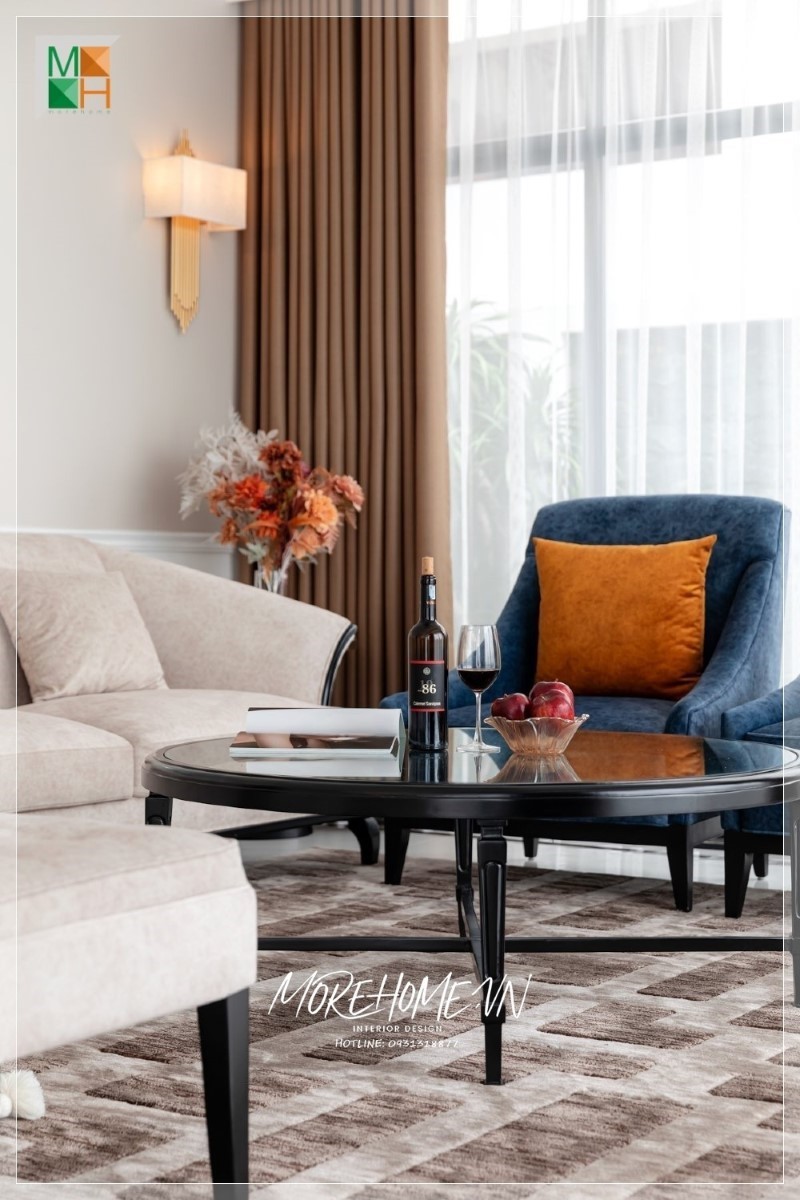 Sofa gỗ nỉ