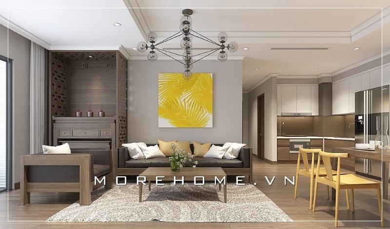 Sofa gỗ da