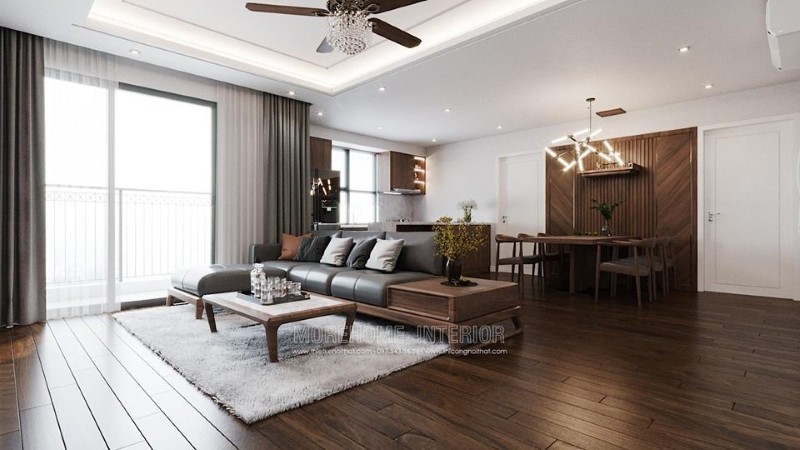 Sofa gỗ da