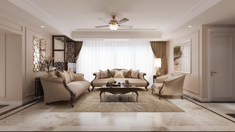 Sofa gỗ da