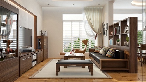 Sofa gỗ óc chó