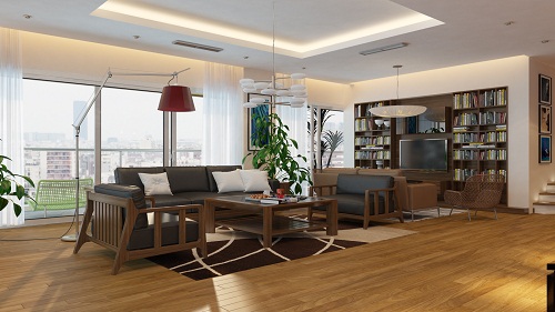 Sofa gỗ óc chó