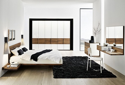 Nội thất gỗ óc chó phòng ngủ