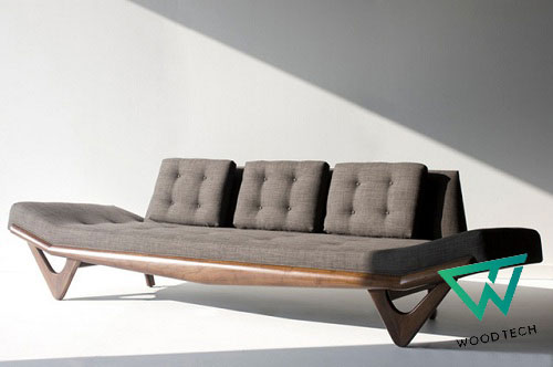 Sofa gỗ óc chó